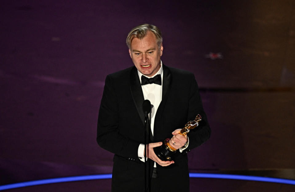 Oscars 2024 Christopher Nolan's first win