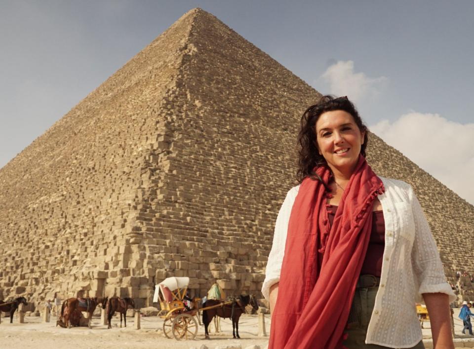 Crawling underneath a pyramid was one of the most memorable experiences for Bettany