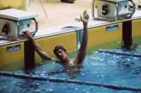 <p>Though Mark Spitz set an Olympic record with seven gold medals, the Summer Games were marred with the murder of 11 Israeli athletes by the Black September offshoot of the Palestine Liberation Organization.</p>