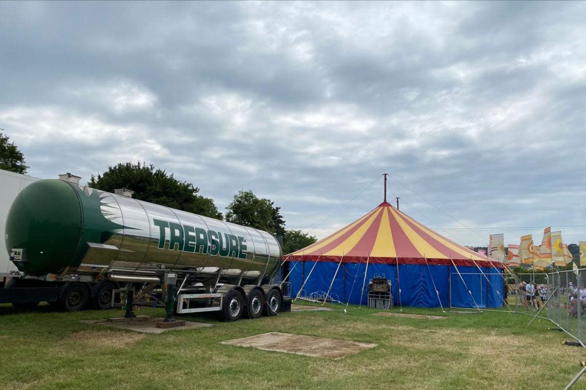 Glastonbury takes the crown for the UK's booziest festival <i>(Image: Generation Logistics)</i>