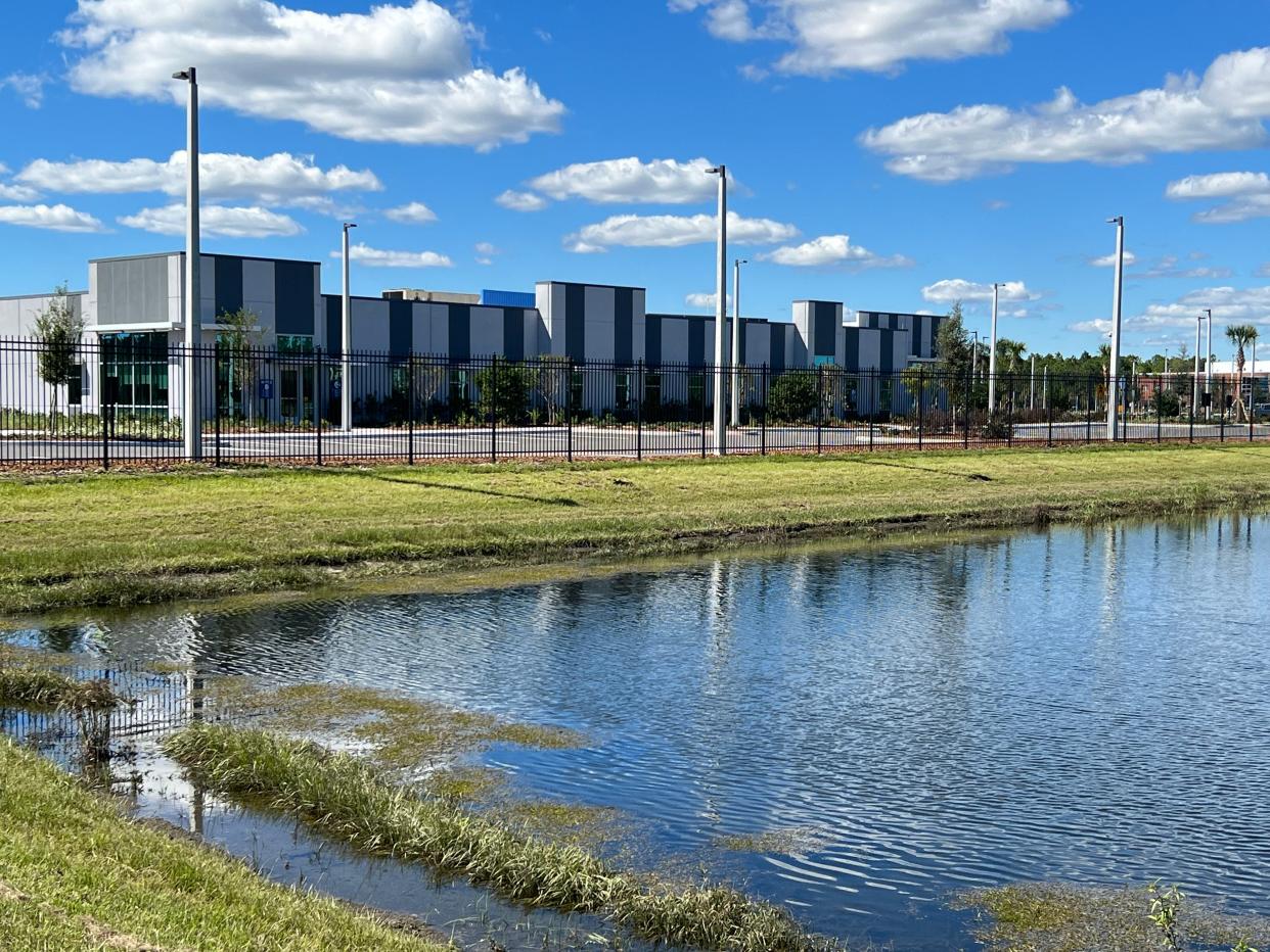 The new VA multispecialty clinic nears completion at 1776 N. Williamson Blvd., Daytona Beach, on Tuesday, Oct. 17, 2023. The 131,000-square-foot complex is expected to open in spring 2024. It will replace two smaller VA facilities across town at 551 National Healthcare Drive and at 1620 Mason Ave.