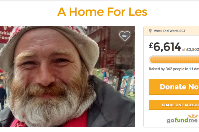 Crowdfunding for Les Gordon