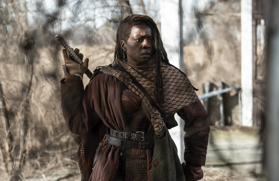 Danai Gurira as Michonne in "The Walking Dead: The Ones Who Live."