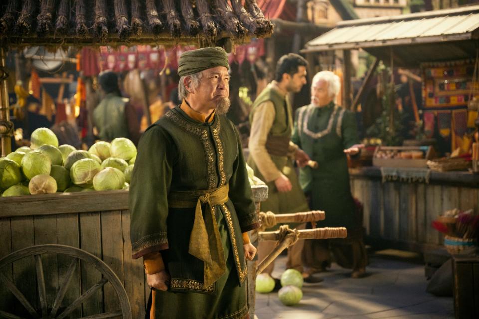 Avatar: The Last Airbender. James Sie as Cabbage Merchant in season 1 of Avatar: The Last Airbender.