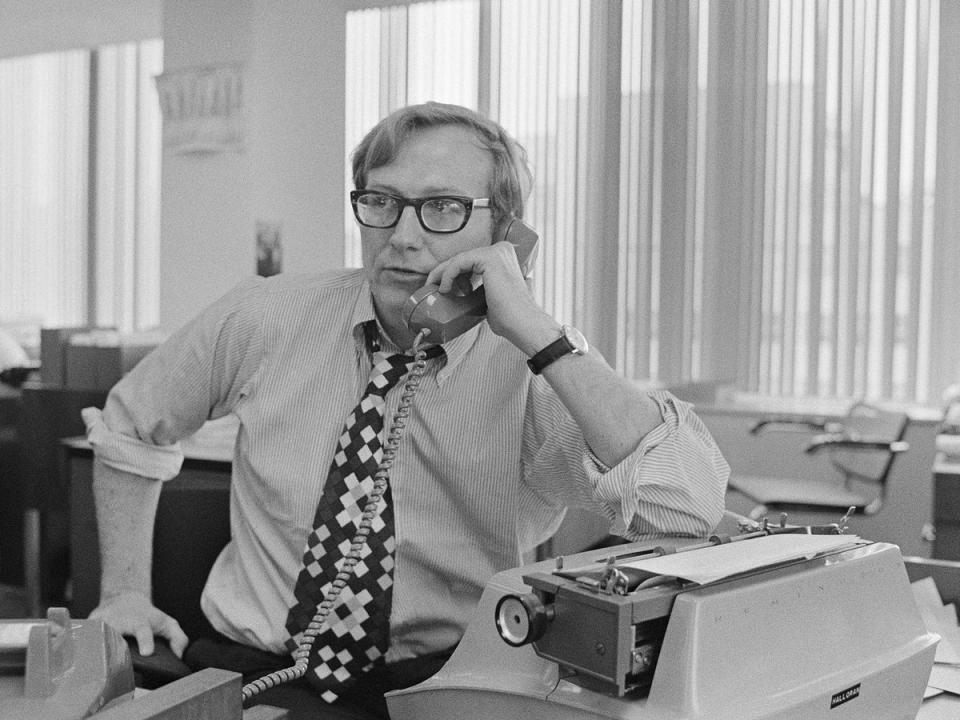 Seymour Hersh pictured in the 1970s (Getty)