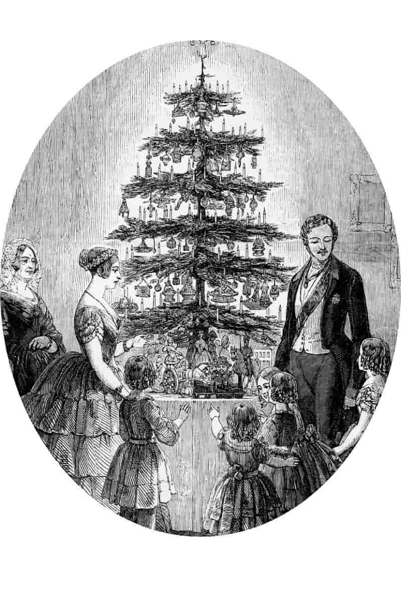 origen del árbol de navidad