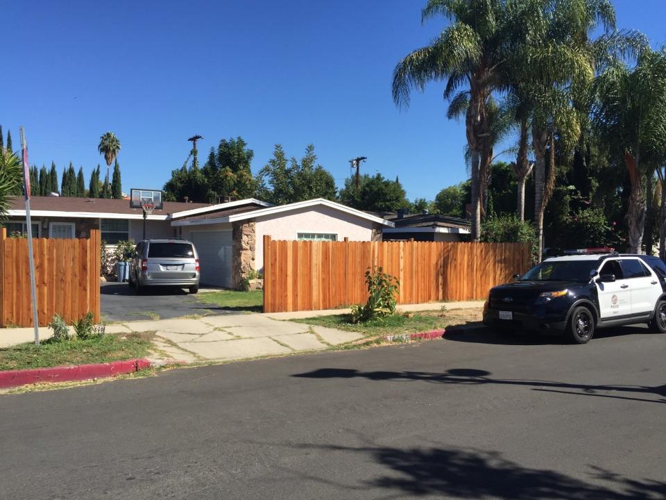 The Tarzana, California home of Ian Mercer, the father of alleged UCC gunman Chris Harper-Mercer.