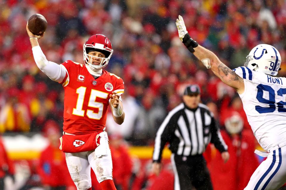 Patrick Mahomes leads the No.1 NFL offense who have scored 35.3 points per game on average