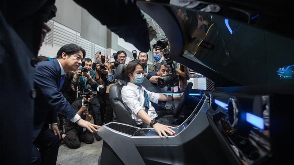 副總統賴清德24日出席「2024 Touch Taiwan系列展開幕暨頒獎典禮」。圖／總統府提供