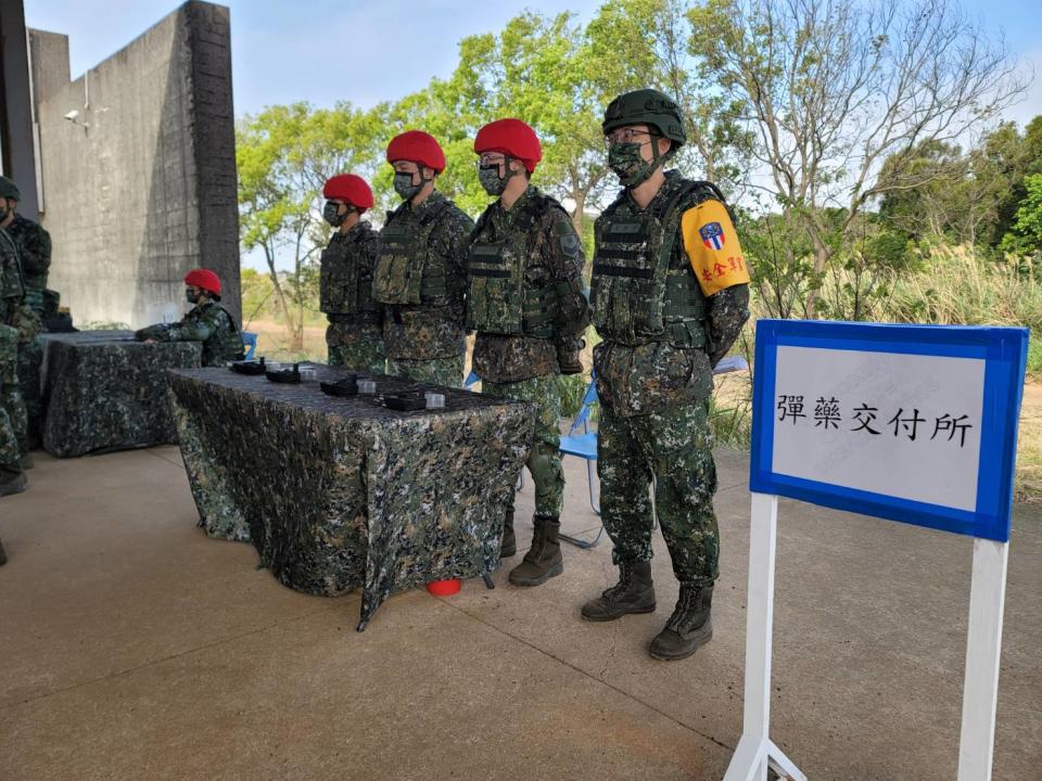 海軍在執行打靶訓練後，未完整交付與清點彈藥。圖為陸軍靶場管制資料照片