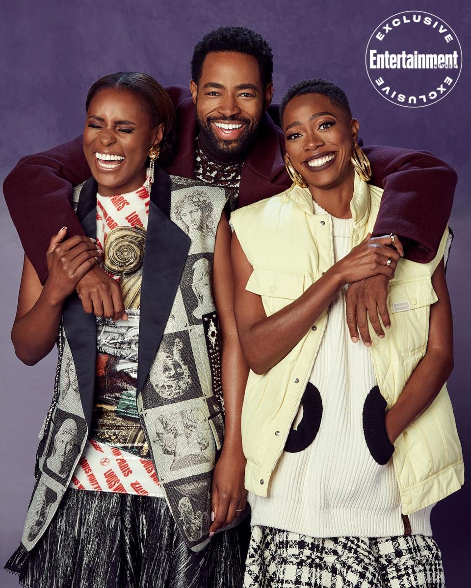 See the stars of Insecure celebrate their bond in EW's cover shoot photos
