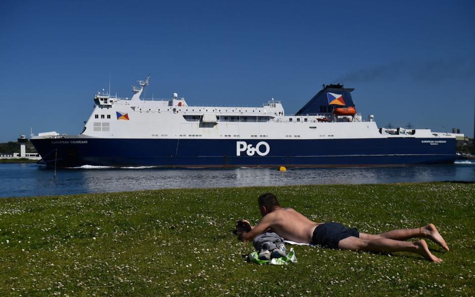 P&amp;O Ferries government MoD - REUTERS/Clodagh Kilcoyne