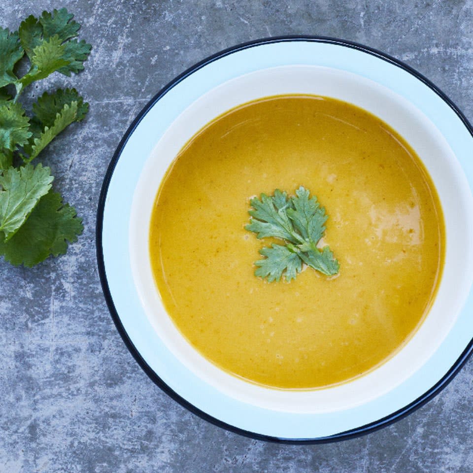 Slow-Cooker Curried Butternut Squash Soup