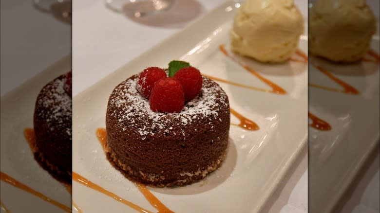 Morton's Hot Chocolate Cake