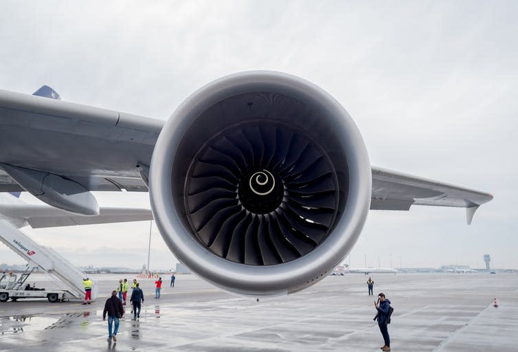 <span class="caption">Wings require highly-skilled manufacturing.</span> <span class="attribution"><span class="source">Stoyan Yotov / Shutterstock.com</span></span>