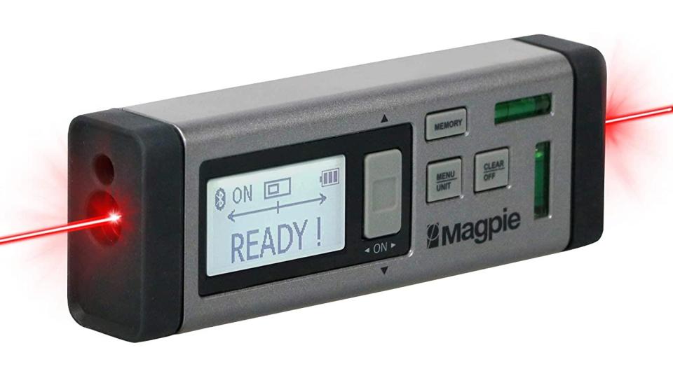 Product shot of Magpie VH-80, one of the best laser measures