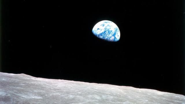 view of earth from moon nasa