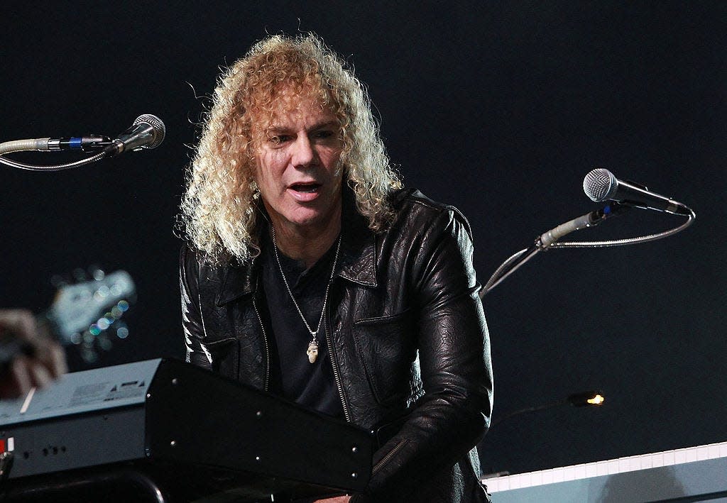 David Bryan of Bon Jovi performs in 2010 at Etihad Stadium in Melbourne, Australia.