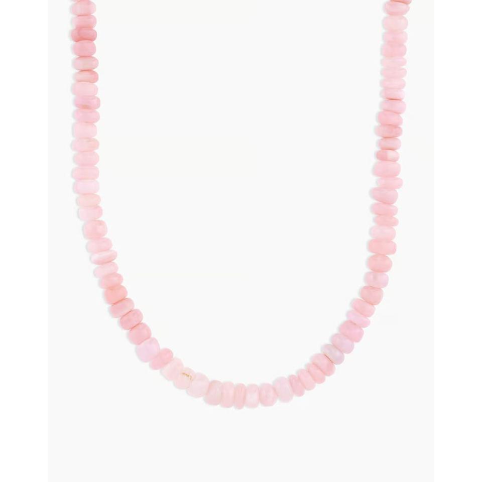 <p><a href="https://go.redirectingat.com?id=74968X1596630&url=https%3A%2F%2Fwww.gorjana.com%2Fproducts%2F14k-gold-pink-peruvian-opal-necklace&sref=https%3A%2F%2Fwww.biography.com%2Factors%2Fa44953951%2Freese-witherspoons-necklaces%2F" rel="nofollow noopener" target="_blank" data-ylk="slk:Shop Now;elm:context_link;itc:0;sec:content-canvas" class="link ">Shop Now</a></p><p>14K Gold Pink Peruvian Opal Necklace</p><p>gorjana.com</p><p>$350.00</p>