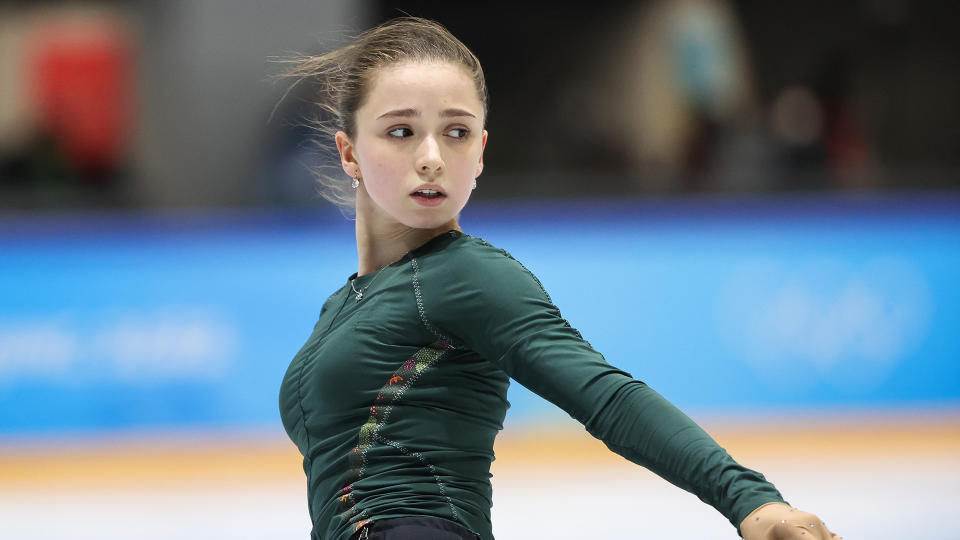 The Court of Arbitration for Sport ruled that Kamila Valieva does not need to be provisionally suspended. (Photo by Valery Sharifulin\TASS via Getty Images)