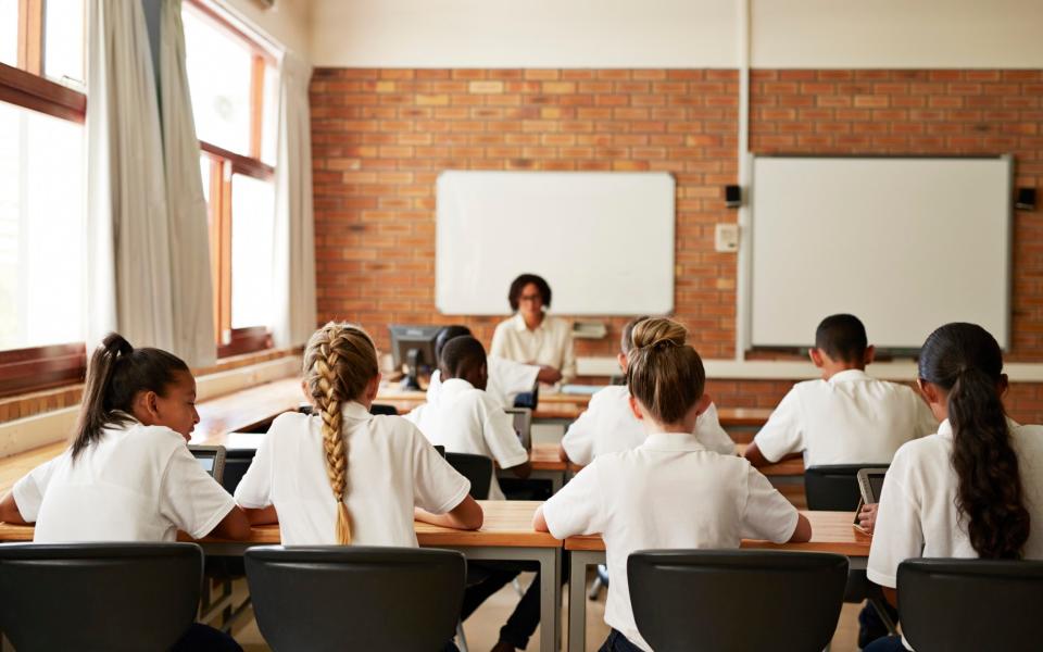 Tablets are available to pupils in most state schools in England