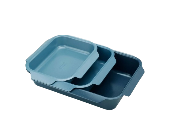 Joseph Joseph Nest Oven Non-stick 3-piece Blue Roasting Tray Set