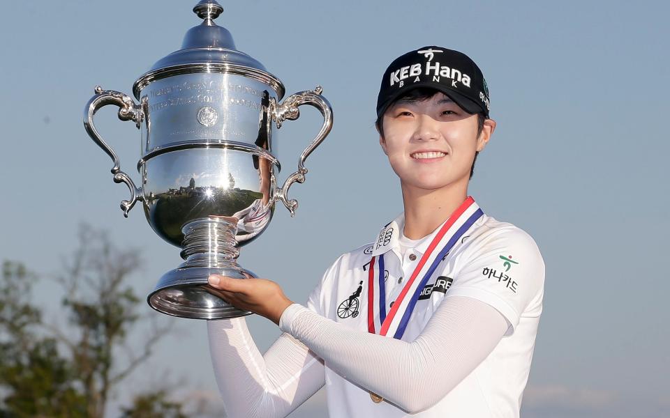 Female golf players have been warned to dress conservatively. Pictured: South Korea's Park Sung-hyun - Credit: AP