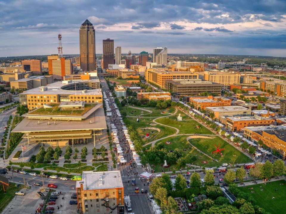 Des Moines, Iowa.