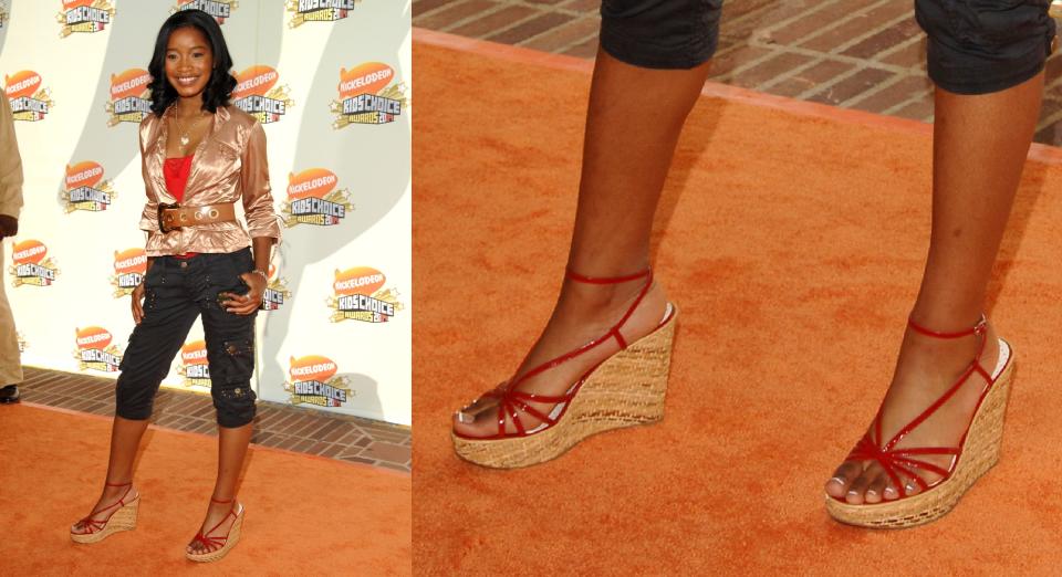 Keke Palmer Shoes Over the Years, 2009