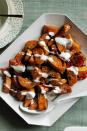 <p>A tangy yogurt drizzle will make almost any roasted recipe taste better, and sweet potatoes are no exception. </p><p><a href="https://www.womansday.com/food-recipes/food-drinks/recipes/a60498/coriander-roasted-sweet-potatoes-recipe/" rel="nofollow noopener" target="_blank" data-ylk="slk:Get the recipe for Coriander Roasted Sweet Potatoes.;elm:context_link;itc:0;sec:content-canvas" class="link "><em>Get the recipe for Coriander Roasted Sweet Potatoes.</em></a></p>