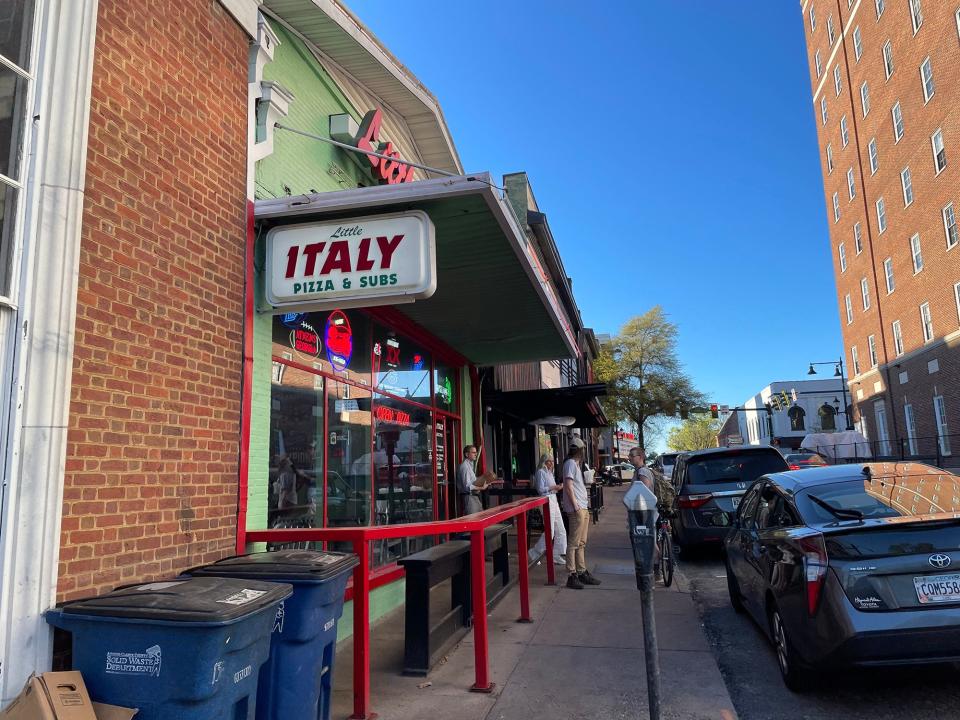 Little Italy Pizza & Subs in downtown Athens, Ga. on Thursday, Mar. 28, 2024.