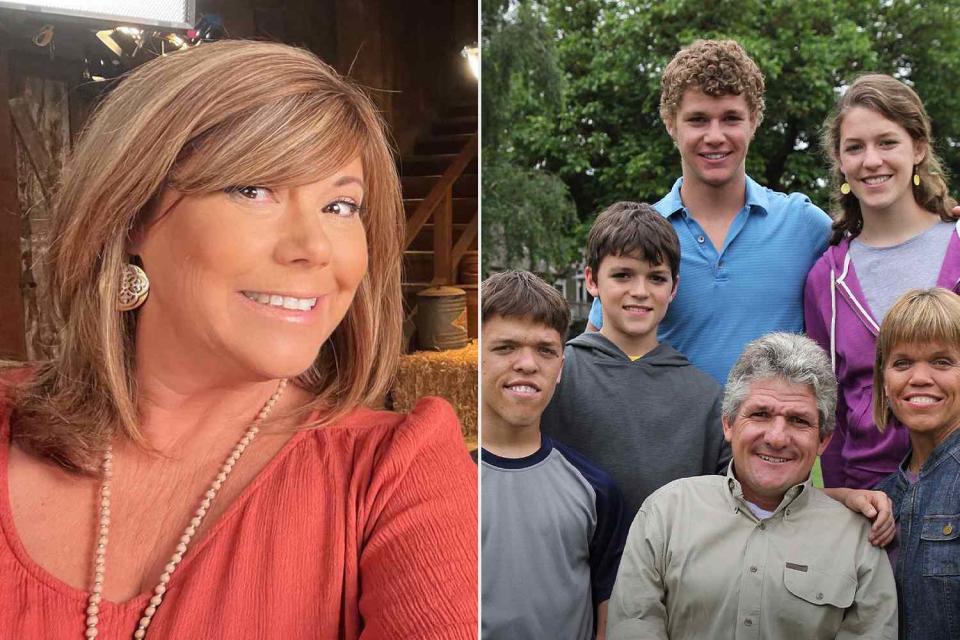 <p>Caryn Chandler/Instagram; TLC</p> Caryn Chandler (left) and Matt Roloff with his kids