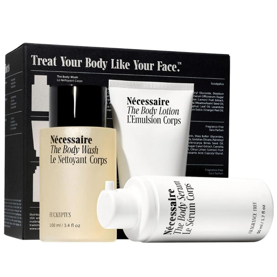 <p><a href="https://go.redirectingat.com?id=74968X1596630&url=https%3A%2F%2Fwww.sephora.com%2Fproduct%2Fnecessaire-the-body-essentials-trial-travel-set-P506151&sref=https%3A%2F%2Fwww.cosmopolitan.com%2Fstyle-beauty%2Ffashion%2Fg45418399%2Fgifts-for-neighbors%2F" rel="nofollow noopener" target="_blank" data-ylk="slk:Shop Now;elm:context_link;itc:0;sec:content-canvas" class="link ">Shop Now</a></p><p>The Body Essentials - Trial + Travel Set</p><p>sephora.com</p><p>$35.00</p><span class="copyright">Sephora</span>