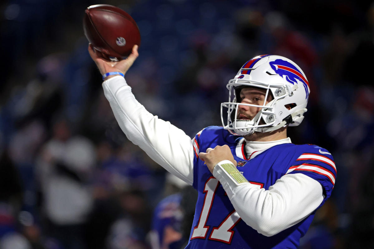 WATCH: Josh Allen finds Dawson Knox for improbable TD vs. Patriots