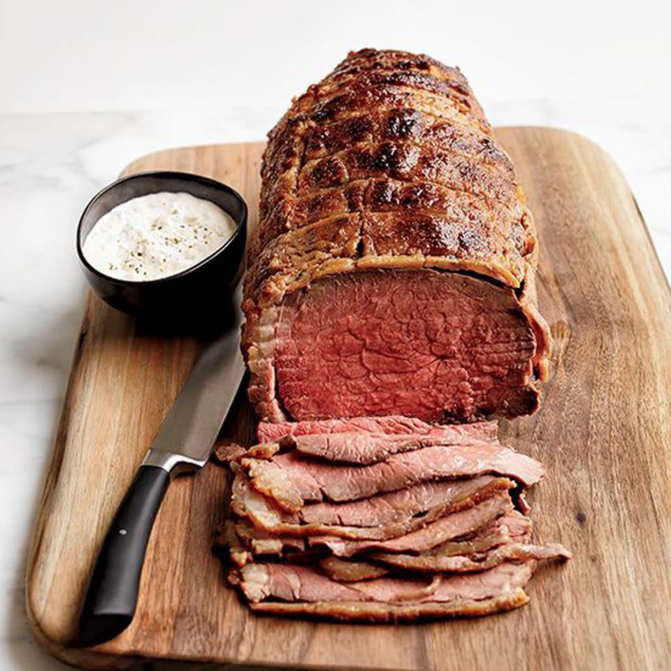 Stupid-Simple Roast Beef with Horseradish Cream