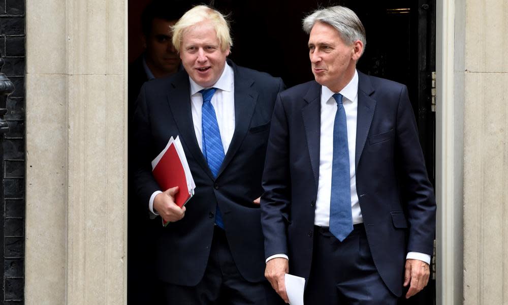 Boris Johnson and Philip Hammond