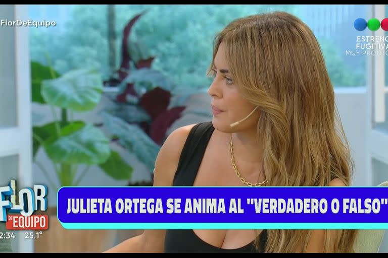 Julieta Ortega le recriminó en vivo a Silvina Luna haber salido con su ex Iván Noble