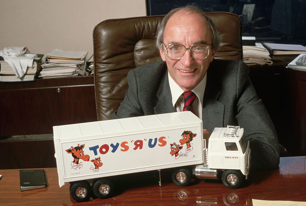 Charles Lazarus with Toy Truck