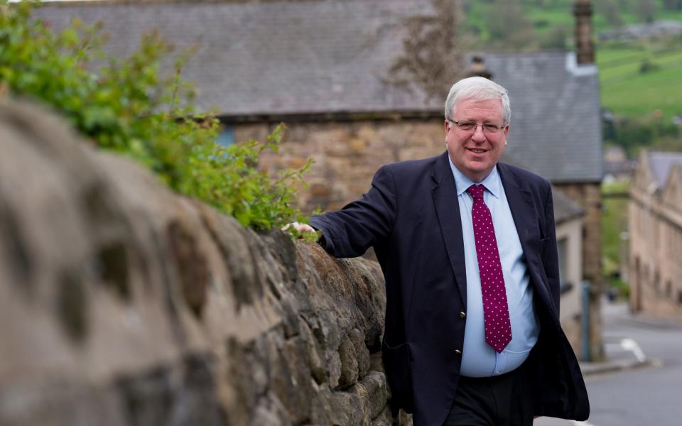  Sir Patrick McLoughlin, the Tory chairman - Credit: Charlotte Graham/Guzelian