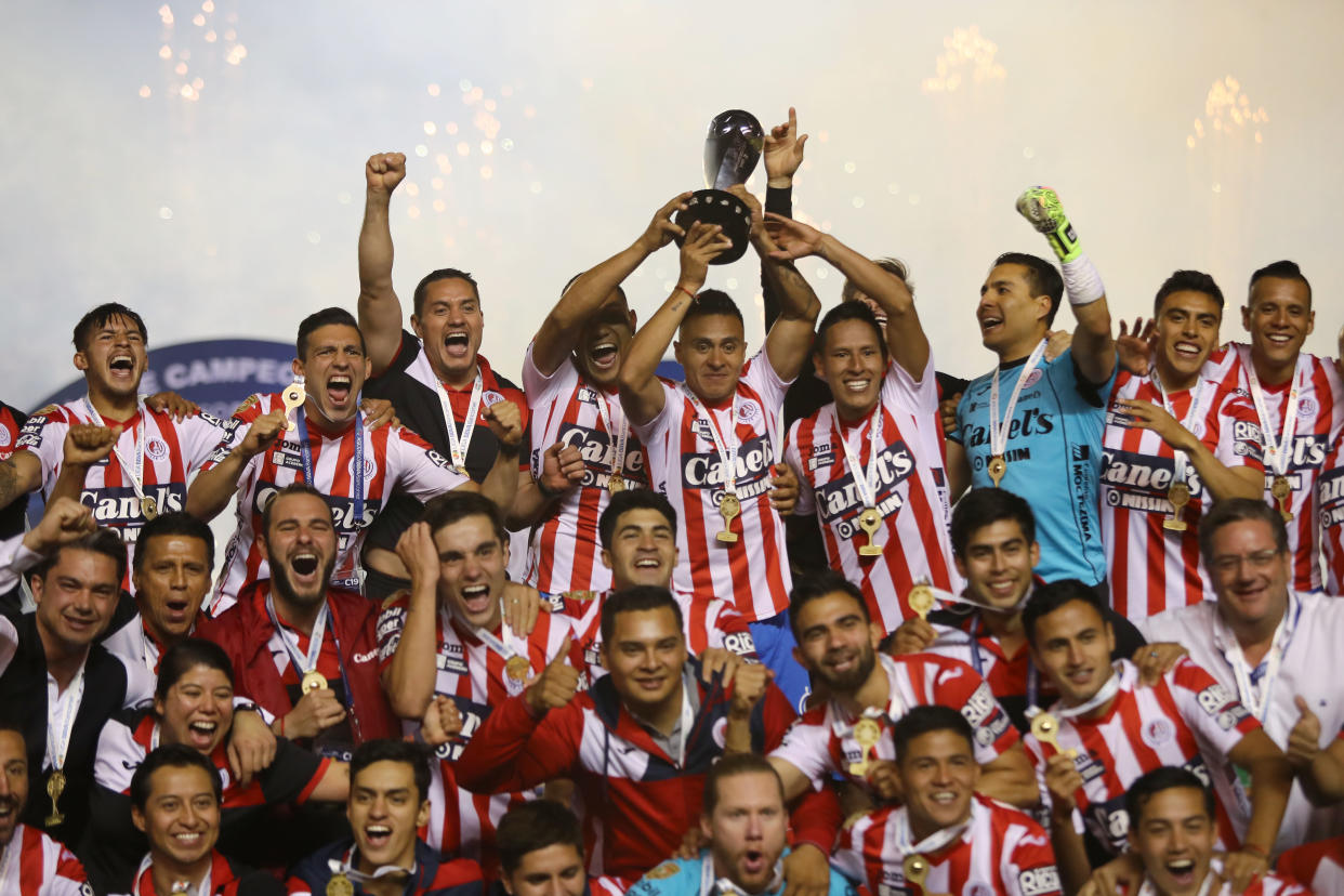 Atlético San Luis es el campeón del Apertura 2018 y Clausura 2019 del Ascenso MX y tiene su lugar en la Liga MX. / Foto: Getty Images