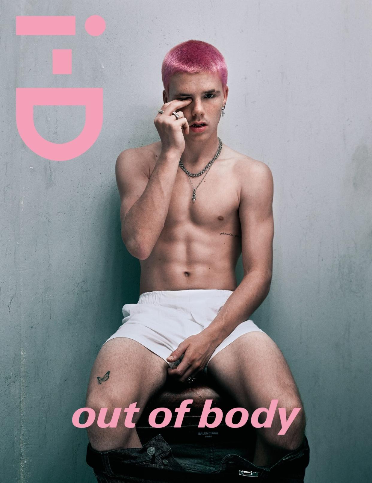 Cruz Beckham photographed by Steven Klein for i-D Issue 367