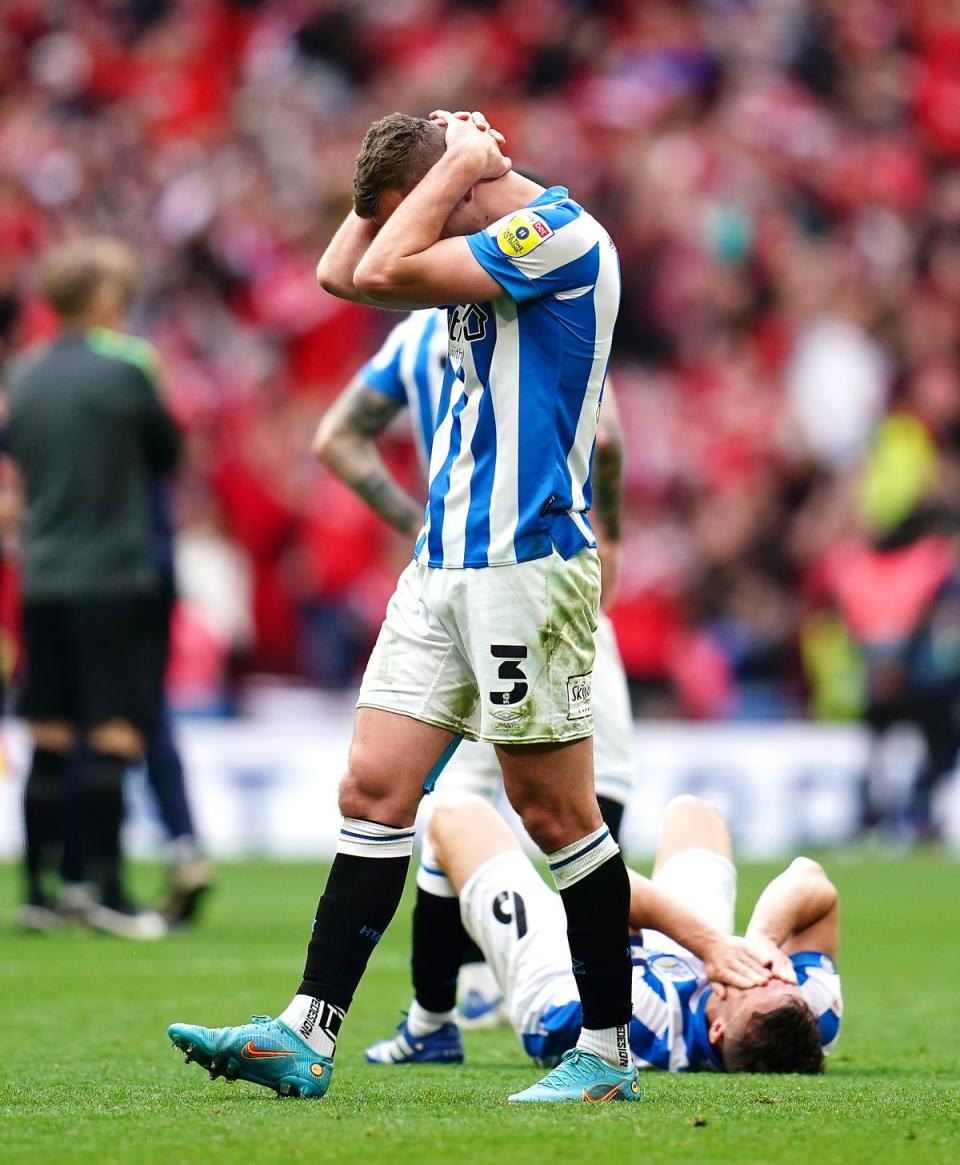 Huddersfield will have to overcome a difficult fixture run in March and April to challenge for promotion again (John Walton/PA) (PA Wire)