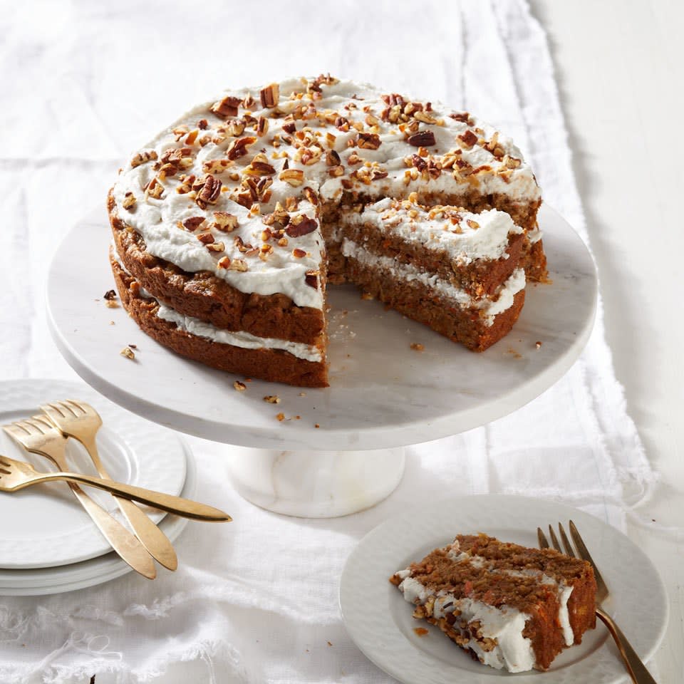 Vegan Carrot Cake with Coconut Cream Frosting