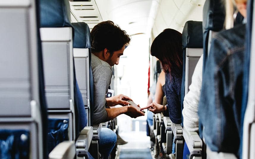 More and more airlines are allowing in-flight connectivity - Iza Habur (Iza Habur (Photographer) - [None]