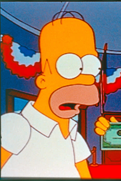 Platz 8: Homer Jay Simpson. Warum? D’oh!