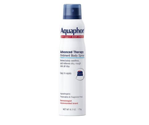 Aquaphor in a spray bottle for a super quick blast of moisture