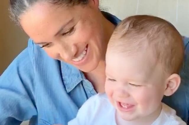 Harry and Meghan celebrate son Archie's first birthday with video