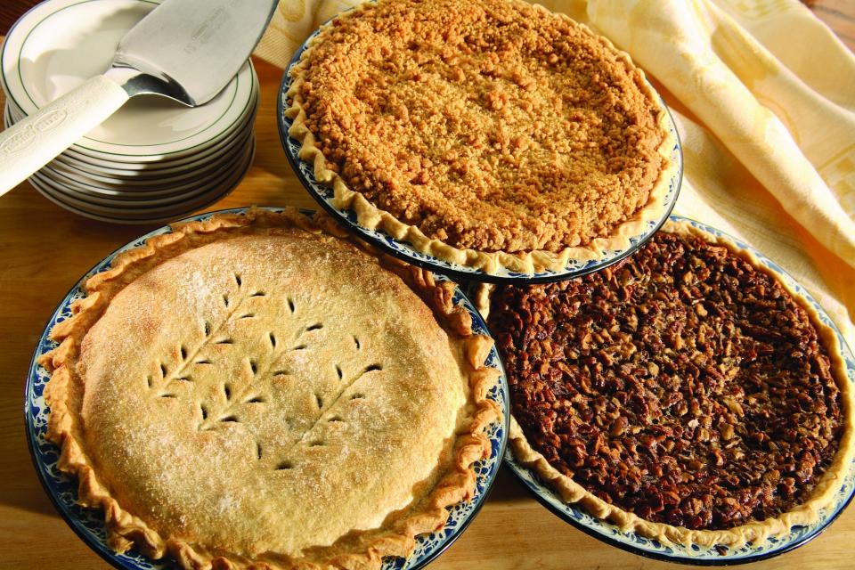 Dessert from Der Dutchman is your choice among 15 pie options.