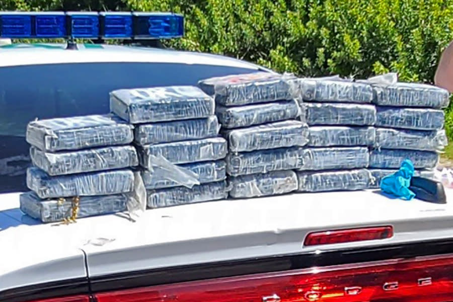 Image: According to the Brevard County Sheriff's Office, the drugs have an estimated value of approximately $1.2 million. (Patrick Space Force Base, Fla.)