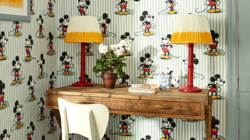 disney home x sanderson mickey stripe veranda